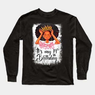 14 Year Old Women Girls Teenager Its My 14Th Birthday Long Sleeve T-Shirt